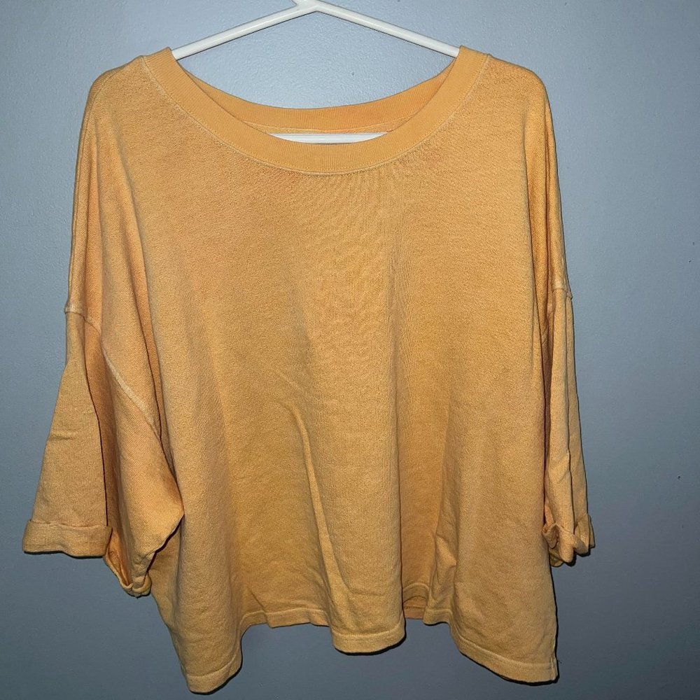 Relaxed Fit Golden Yellow Tee